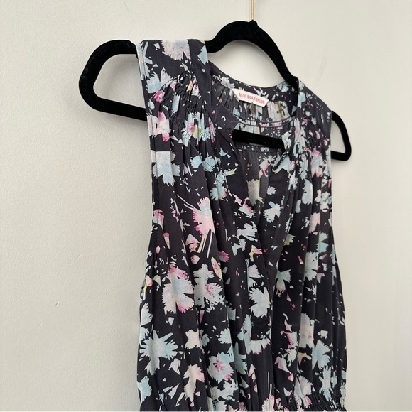 REBECCA Taylor-Floral Silk Blend Midi Dress (Size:4) - Picture 4 of 15